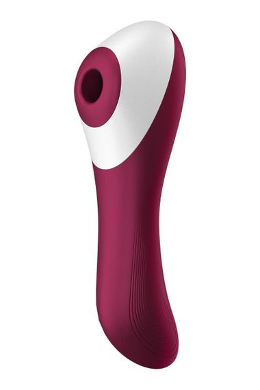Вакуумний кліторальний стимулятор із вібрацією Satisfyer Dual Crush Sex Aura