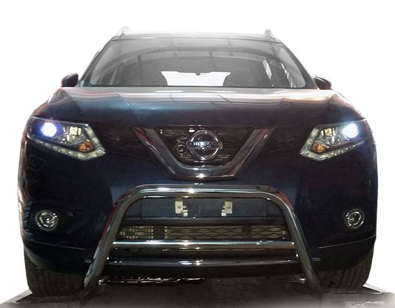 Кенгурятник WT005 (нерж) для Nissan X-trail T32/Rogue 2014-2021 гг