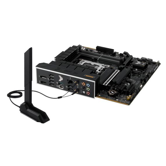 Материнcька плата ASUS  TUF GAMING B760M-PLUS WIFI II s1700 B760 4xDDR5 M.2 HDMI DP Wi-Fi BT mATX (90MB1HE0-M0EAY0) | Зображення 5