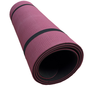 Килимок спортивний Eva Sport М&M 1850х550х5 мм чорно бордовий (214182)