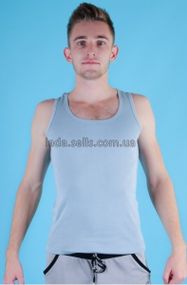 Майка чоловіча сірого кольору. 725-2 Kosta M