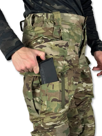 Літні Штурмові Штани Tactical Pro Мультикам M | Зображення 5