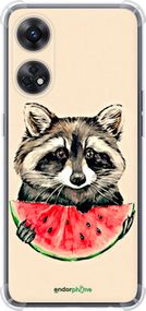 Чохол на Oppo Reno8 T Єнотик з кавуном "4605sp-2969-2448"