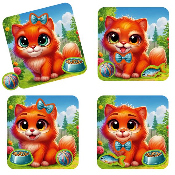 Настільна гра Vladi Toys Емоції Кошеня VT3220-05 | Зображення 2