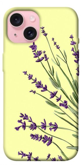 Чохол з картинкою Lavender art для Apple iPhone 15 (6.1")