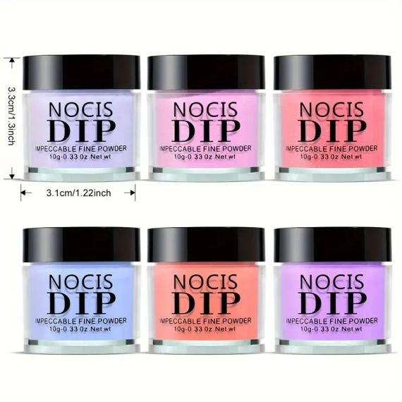 Набір для нігтів з акриловим порошком для занурення - 6 кольорів | Зображення 8