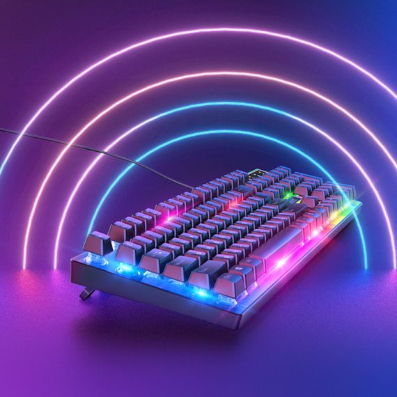 Ігровий комплект клавіатура і миша HOCO GM18 з RGB-підсвічуванням (39134-01_360) | Зображення 8