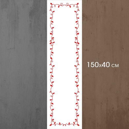 Доріжка на стіл Червона гірлянда 150x40 см (DR__25NG012) | Зображення 2
