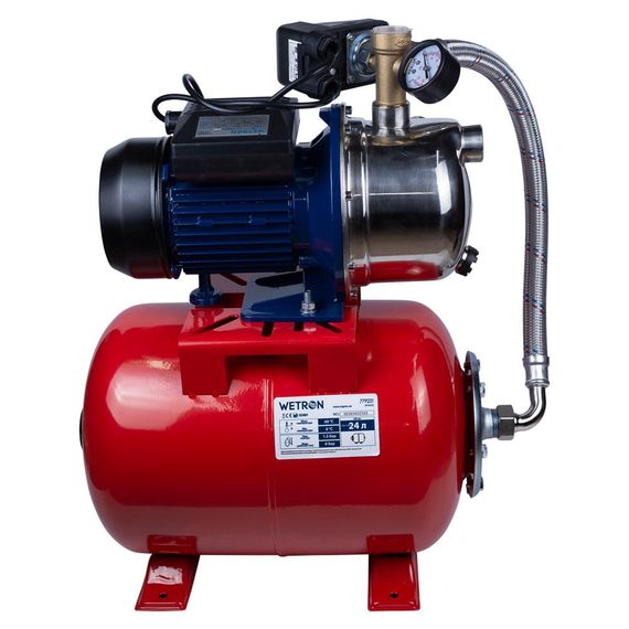 Насосна станція Wetron 1.1кВт Hmax 48м Qmax 60л/хв 775054/24 | Зображення 4