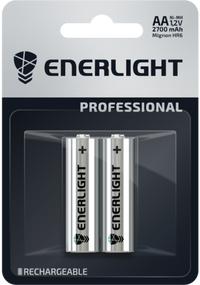 Акумулятор ENERLIGHT PROFESSIONAL AAA 800MAH BLI 2