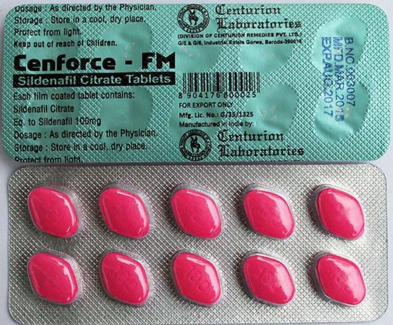 Збудливі таблетки для жінок Cenforce-FM (ціна за пластину 10 таблеток) | Зображення 1