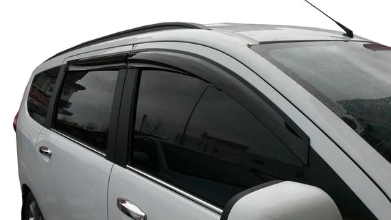Окантовка вікон (4 шт., нерж.) Carmos - Турецька сталь для Renault Lodgy 2013-2024 рр | Зображення 4