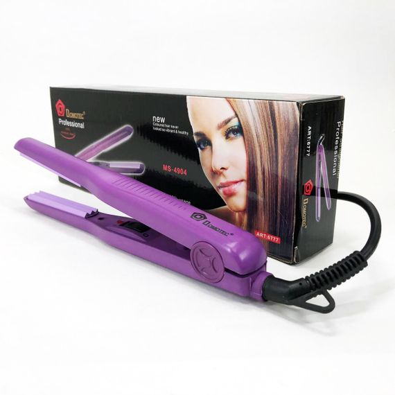 Щипцы для вьющихся волос Domotec MS-4904 30 W, Эргономичный утюжок выпрямитель, Профессиональный утюжок XW-87 | Зображення 5