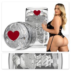 Мастурбатор Fleshlight Quickshot Mia Malkova, зі зліпком попки та вагіни, компактний, для пар та мін sexstyle