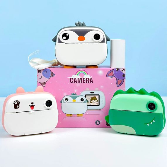 Дитяча фотокамера миттєвого друку з барвистим 2.4-дюймовим дисплеєм XPRO А-2124 (47769- А-2124_847) | Зображення 3