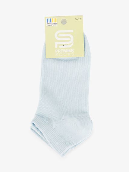 Шкарпетки короткі для дівчинки PremierSocks 16Д-3 22-24 Світло-блакитний shop (4820203397037) | Зображення 2