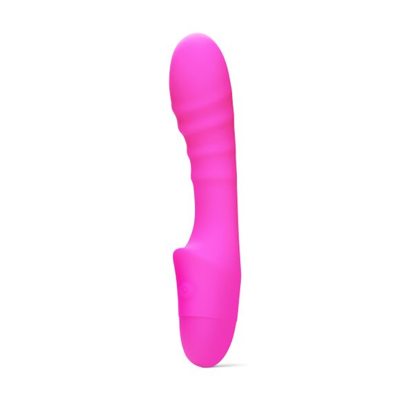 Ребристий вібратор для точки G Pash Ribbed G-spot Vibrator колір: помаранчевий So Divine (Велика Британія), Помаранчевий | Зображення 1