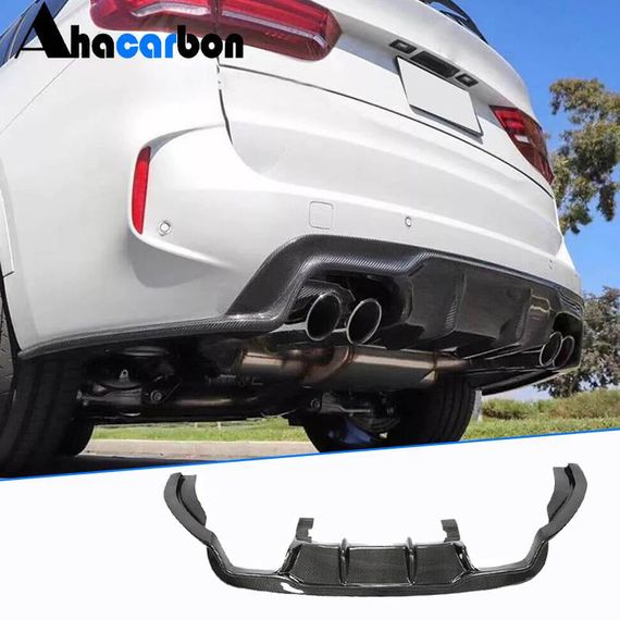 Дифузор заднього бампера Карбон V1 (для F85) для BMW X5 F-15 2013-2018 рр