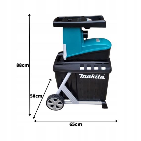 Подрібнювач гілок садовий Makita UD2500 та мініпила акумуляторна Makita DUC101SF | Зображення 5