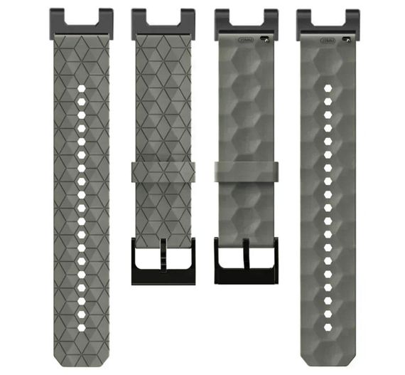 Ремінець Primolux Dimond силіконовий для годинника Xiaomi Amazfit T-Rex (A1918) / T-Rex Pro (A2013) - Grey | Зображення 3