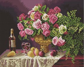 Натюрморт с розами