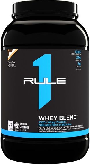 Протеин Rule One Whey Blend 908 г, Campfire S'mores