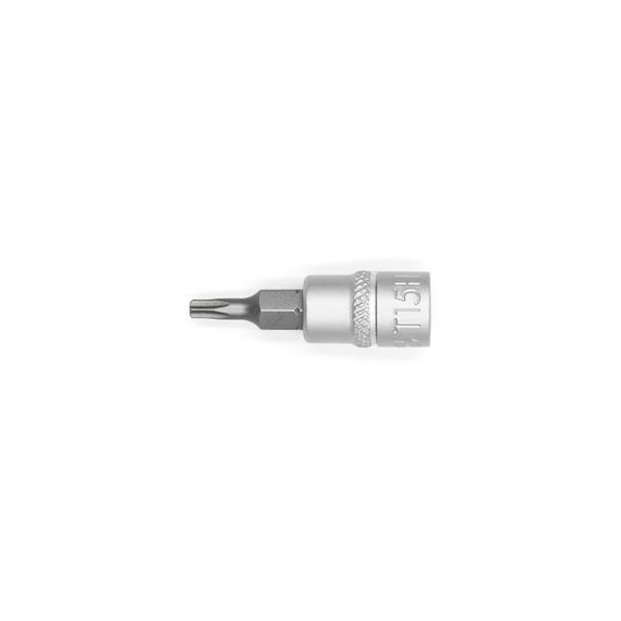 Головка торцева, 1/4IN, з насадкою TX15-HOLE, RED STRIPE | Зображення 1