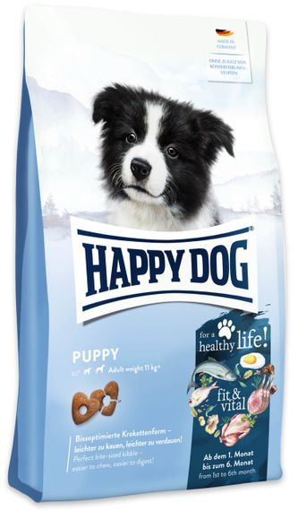 Сухий корм для цуценят з птахом Happy Dog Fit & Vital Puppy, 18 кг