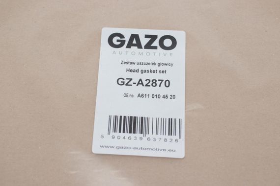 Комплект прокладок верхній Mercedes Benz Sprinter 906 Vito W639 2.2CDI OM611 99- GZ-A2870 | Зображення 1