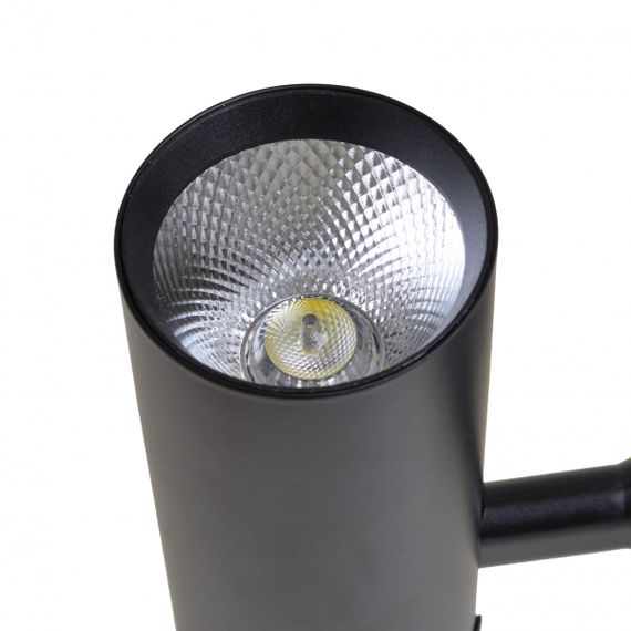 Светильник трековый поворотный LED KW-225/10W NW BK | Зображення 3