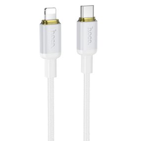 Дата кабель Hoco X128 Benefit Type-C to Lightning 30W (1m) White
