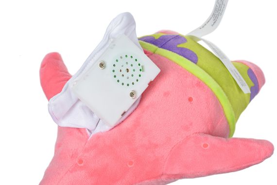 Мягкая игрушка SpongeBob Exsqueeze Me Plush  Patrick Burp со звуком (EU690903) | Зображення 2