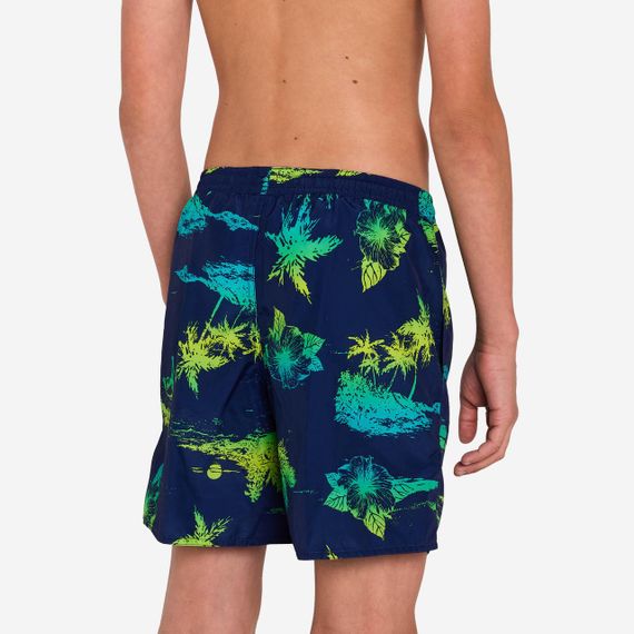 Шорти дитячі 100 Stories для плавання темно-сині - 8-9 р 131-140 см | Зображення 3