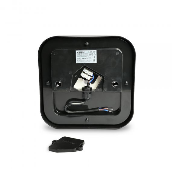 LED світильник ART IP65 квадратний VIDEX 15W 5000K Black | Зображення 2