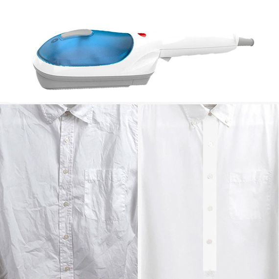 Ручний відпарювач для одягу, 770 Вт Grant Steam Brush / Парова праска-щітка / Дорожній відпарювач з насадкою | Зображення 1