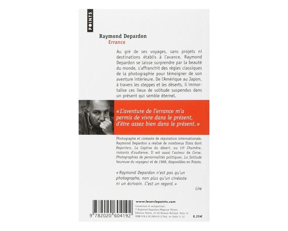 Фотоискусство книга с иллюстрациями Raymond Depardon. Errance подарочные книги для фотографов | Зображення 1