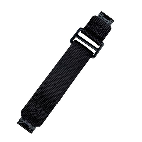 Ремешок для часов Nylon Pro for Garmin Black 22 мм | Зображення 1