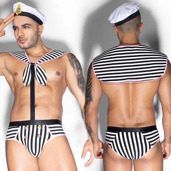 Чоловічий еротичний костюм морячка JSY 9153 One Size sexstyle | Зображення 5