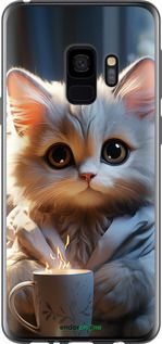 Чохол на Samsung Galaxy S9 Білий кіт "5646t-1355-2448"