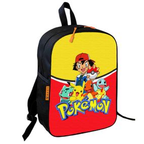 Рюкзак шкільний дитячий Аніме Покемон Пікачу 36х27 см для хлопчика (00818)