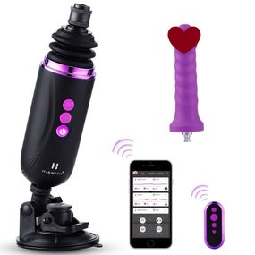 Мини секс-машина Hismith Mini Capsule Sex-Machine with Strong Suction Cup, мощная, перезаряжаемая sexstyle