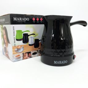 Электрическая турка для кофе Marado MA-1625, Турка для заварного кофе для приготовлени кофе. Цвет: черный