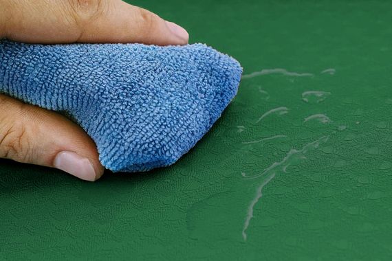 Килимок для йоги та фітнесу Power System PS-4060 TPEYoga Mat Premium Green (183х61х0.6) | Зображення 4