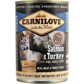 Влажный корм для собак Carnilove Salmon Turkey с лососем и индейкой, 400 г