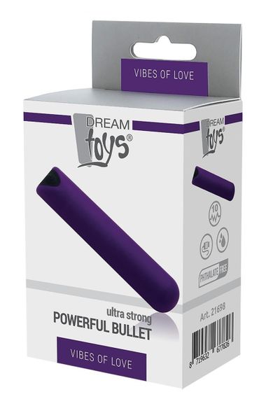 Перезаряжаемая вибропуля Dream Toys Vibes of Love фиолетовая Sex Aura