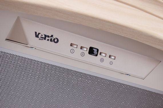 Вытяжка кухонная с деревянной рамкой VENTOLUX SORENTO 60 CREMA | Зображення 5