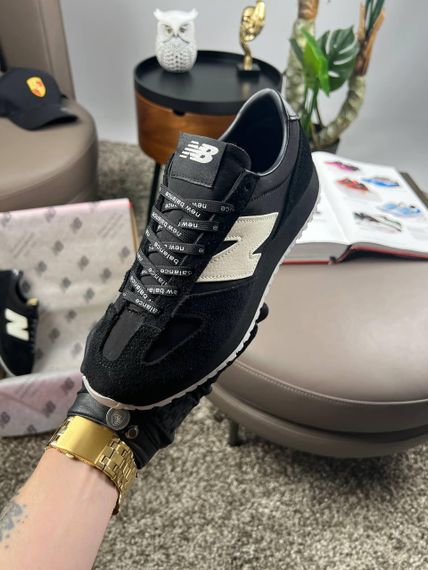 Кросівки New 471 Black White , текстиль , В'єтнам | Зображення 3