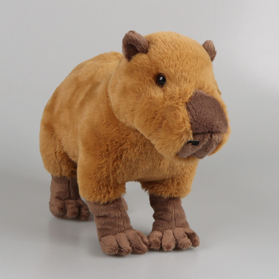Мягкая игрушка "Капибара" 35 cm Коричневый (sv1805-3) | Зображення 1