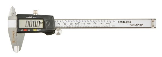 Штангенциркуль TOPEX цифровий, 150 мм (31C628)