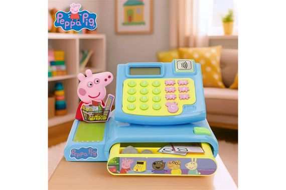 Касовий апарат 1684937 PEPPA на батарейках, музика Peppa Roleplay | Зображення 1